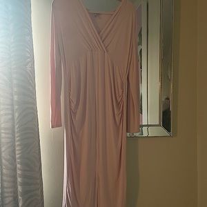 Blush Maternity Body Con Dress